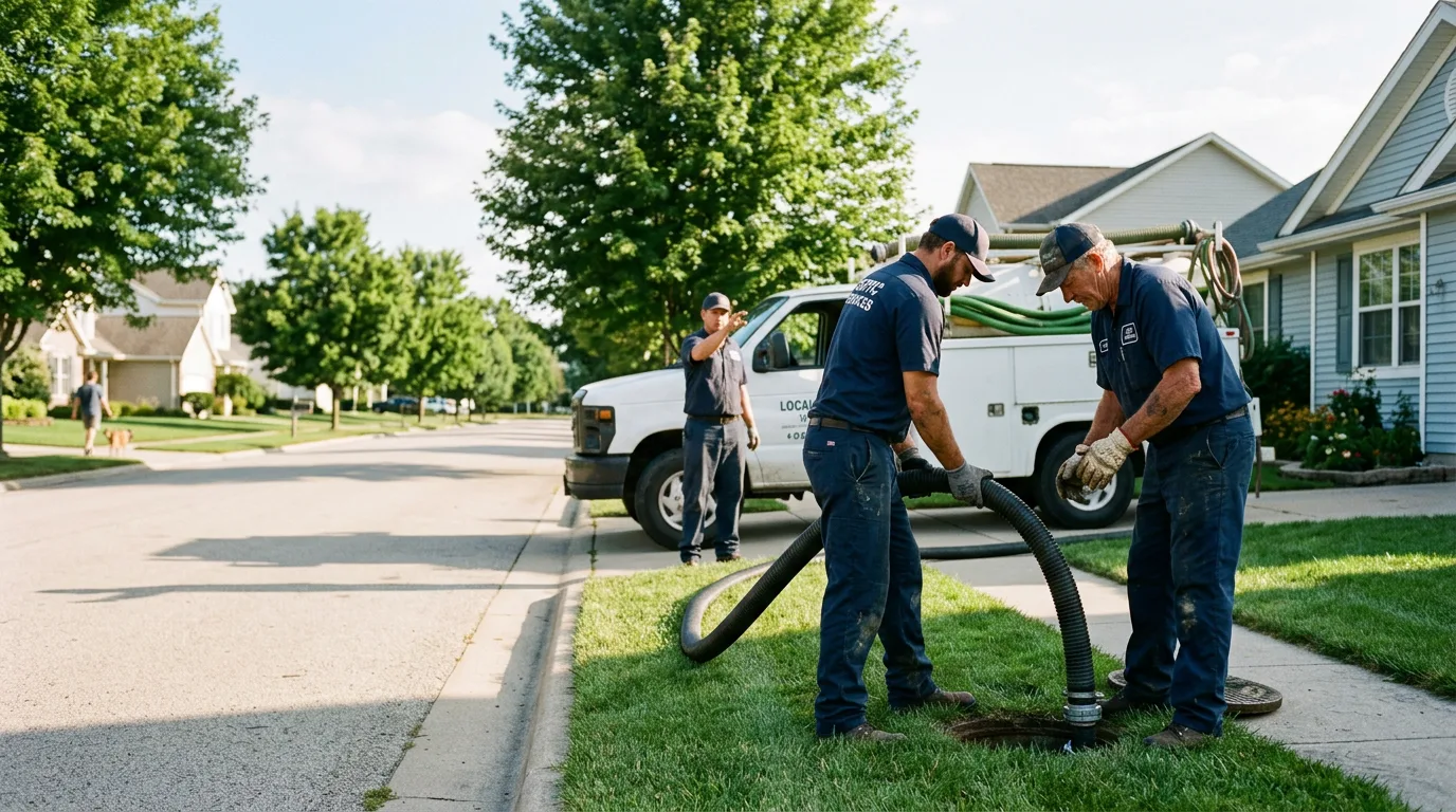 Emergency Septic Service in Grove City, PA